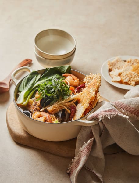 토마토 해물누룽지탕